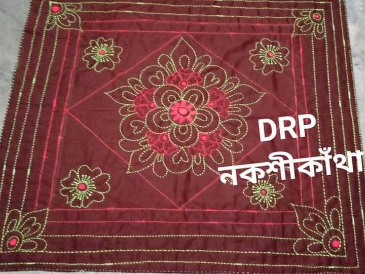 Exclusive Hand Made Cotton Baby Nakshi Katha - Multi Color (34/32)- Layer Three