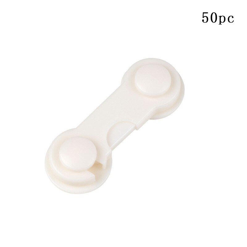 50pcs/set Children's Cabinet Lock Baby ty Protection Child ty Latches Drawers Cupboards Childproof Product