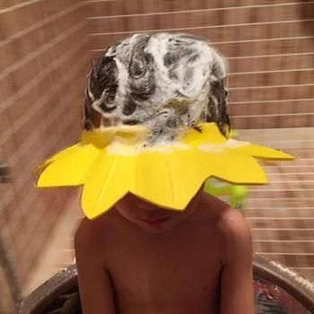 Baby adjustable shower cap
