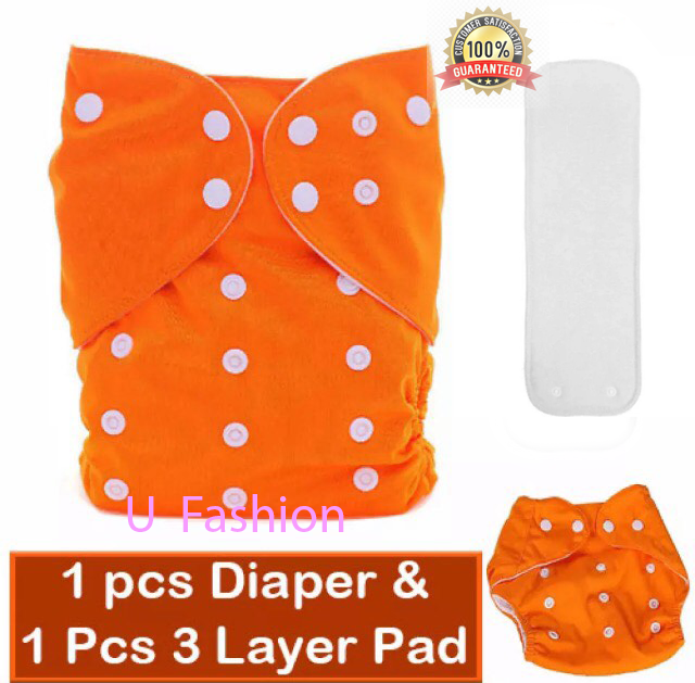 Washable Reusable Baby Cloth Daiper