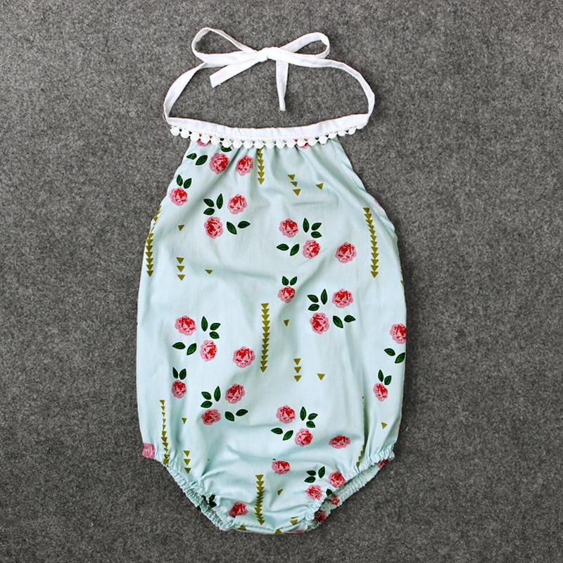 Children'S Summer Baby Crawling Suit Girl Shredded Flower Strap Jumpsuit Children'S Clothing Instagram  Baby Girl Clothes Kids Fortnite Toddler Skirt Shorts  Panda Spiderman