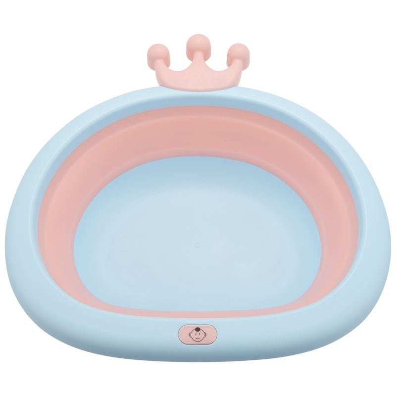 born Baby Foldable Bath Tub Baby Shower Tubs Bath Body Washing Portable Folding Kids Eco-Friendly Baby Washing Face Basin