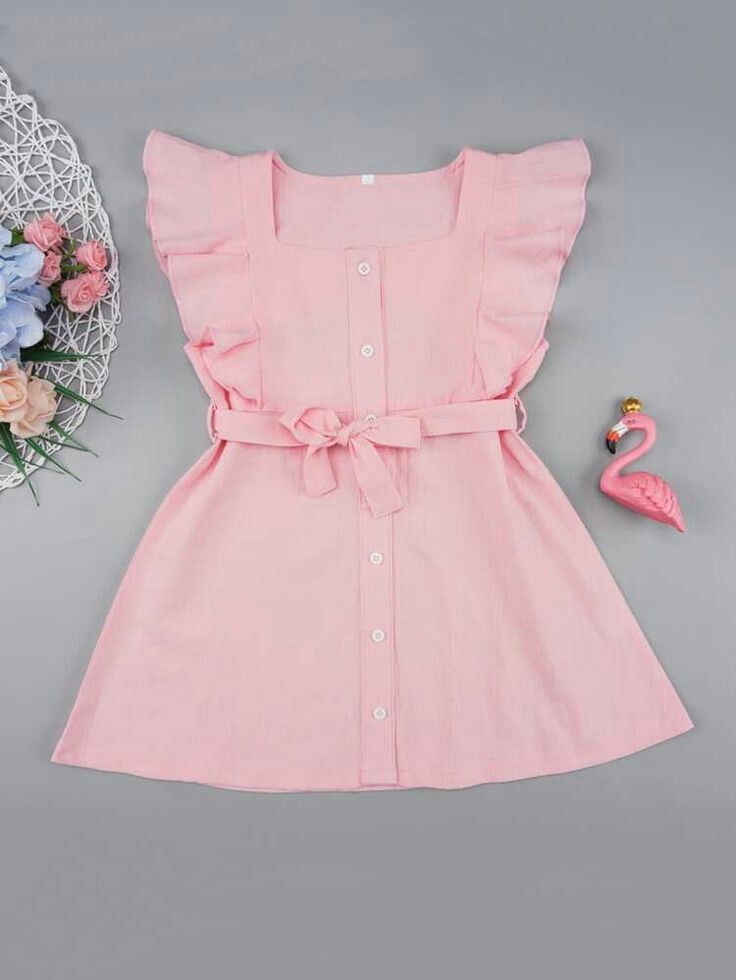 BABY FASHIONABLE DRESS (  Baby Pink colour)- '0' TO '12' YEAR'S