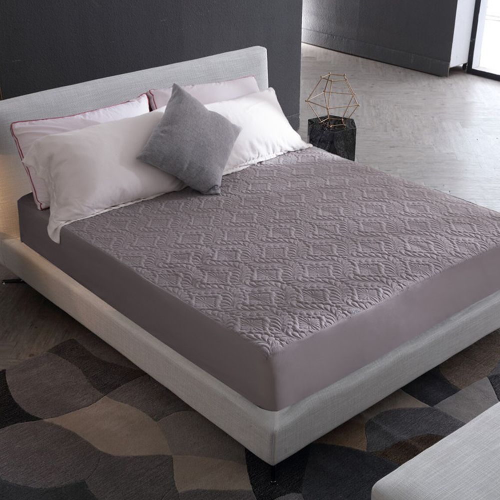 Yfashion e Bed Cover Waterproof Dustproof Bed Mattress Cover Protector Pad  Dimensions:90X200cm+30cm