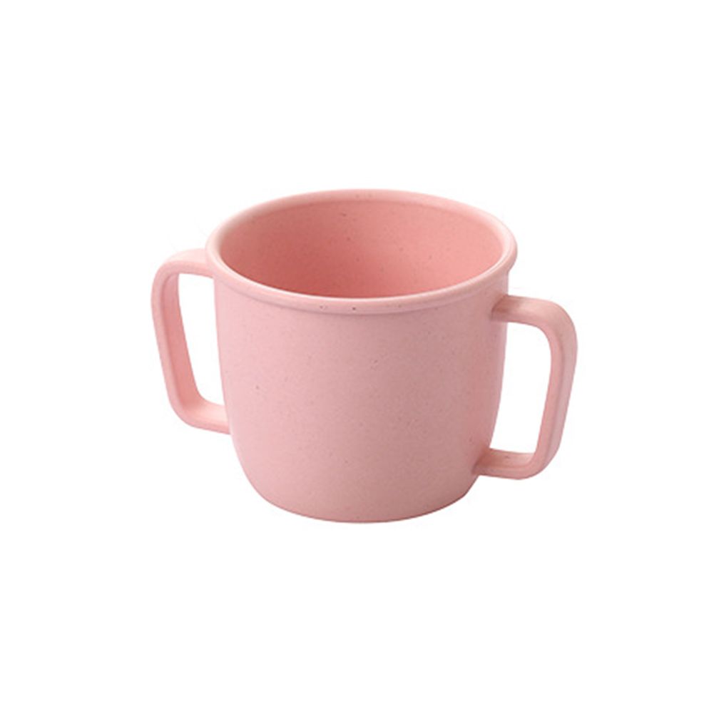 Solid Color Broken-resistant Handles Baby Household Drinking Toothbrush Cup