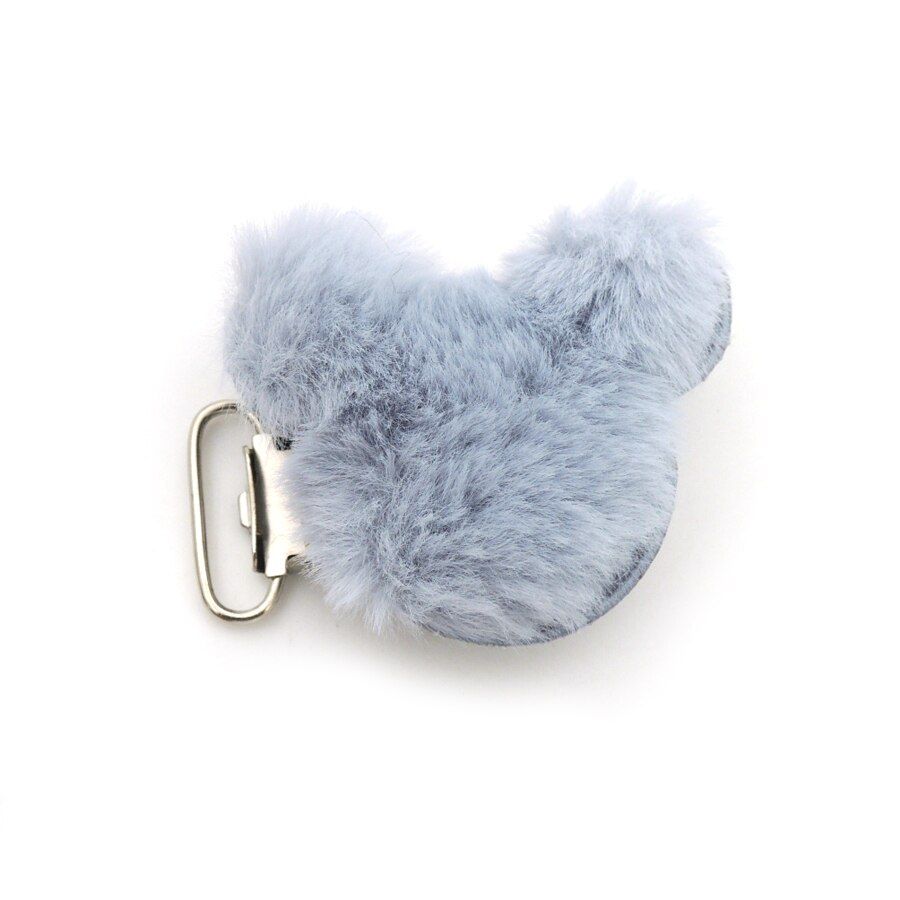 11 designs plush heart star mouse lamb wool handmade special clip Baby Pacifier Clips metal clip paci holder clothing clip EA376
