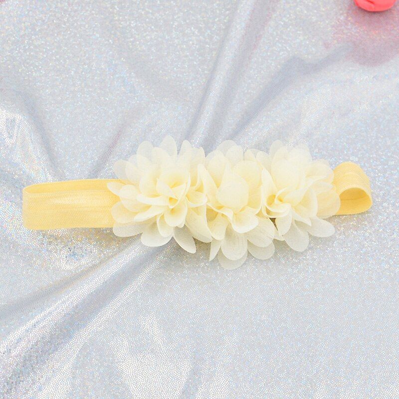 Flowers Baby Headbands For Girls Elastic Infant Baby Turban Head Band Kids Children Hairband Haarband Baby Hair Accessories