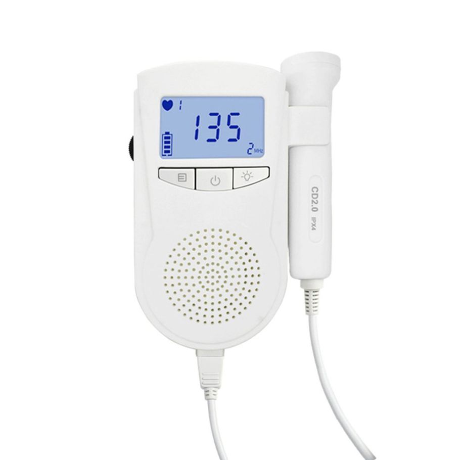 Baby Doppler Portable Fetal Doppler Ultrasound Doppler Foetal Bebe Sound Monitor Fetus Detector Sonar Doppler Baby For Pregnant