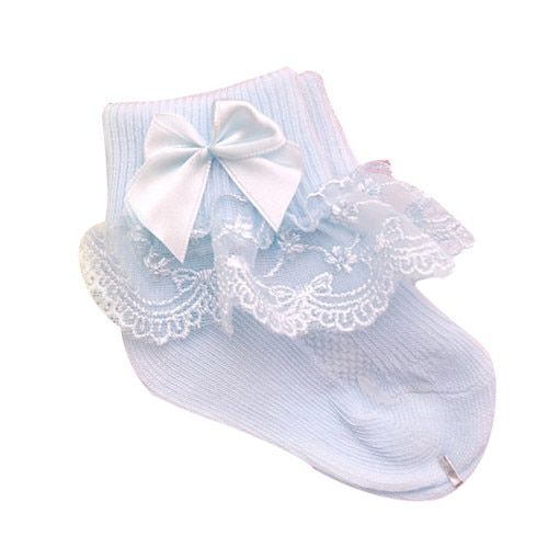 Newborn Baby Socks Solid Bow Lace Baby Socks for Girls Infant Cotton Toddler Baby Girls Socks 3M 6M 9M 12M 18M 24M