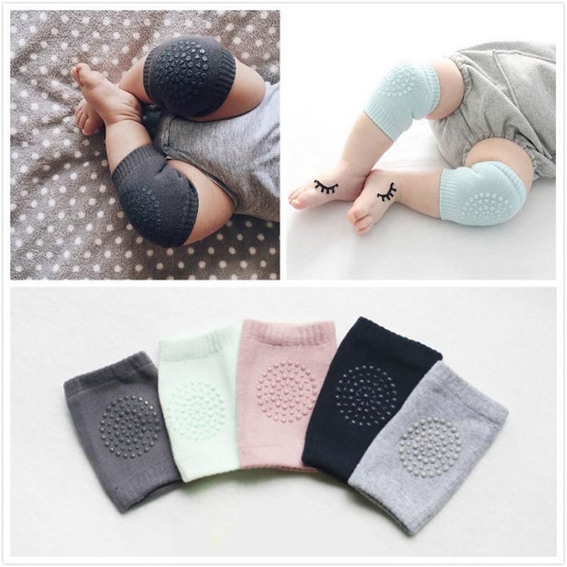 1 Pair Baby Knee pads Anti-fall toddler learn to walk anti-bump knee summer kids baby crawling knee cover