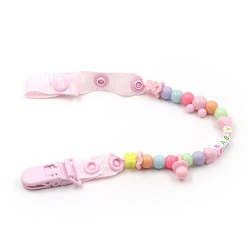 JOJOCHEW Baby Pacifier Clip Chain 7 style New Baby Pacifier Clips Newborn Dummy Pacifier Chain Clip Holder baby christmas gift