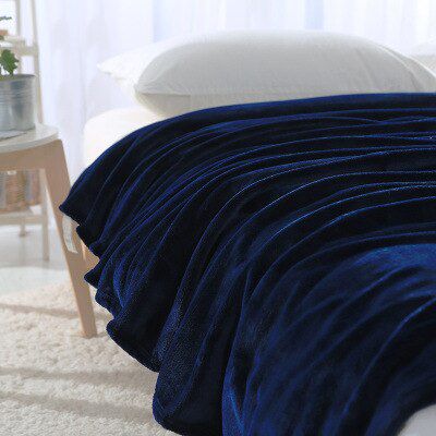 Coral Fleece Bedding Sheet Sofa Thicken Winter Plush Blanket Bedspread Baby Kids Sleeping Comforter