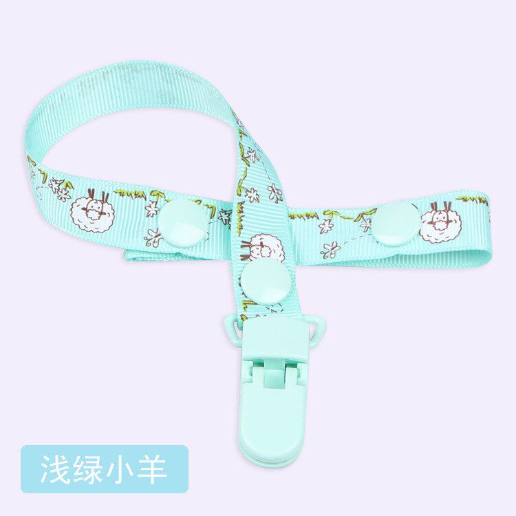 1PCs Convenient Nipple Baby Pacifier Clip Chain Infant Boys Girls Cute Cartoon Letters Toys Pacifier Chain Holder Baby Feeding