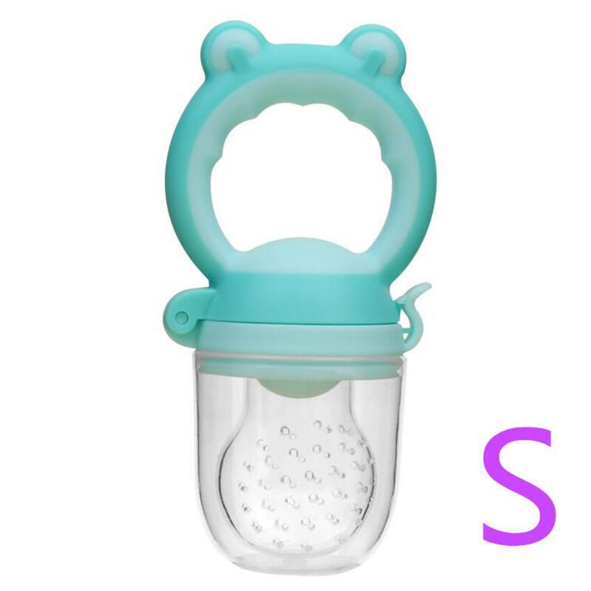 Newborn Babies Feeding Pacifier Multi-colored Baby Fresh Food Fruits Soup Feeder Dummy Soother Weaning Nipple