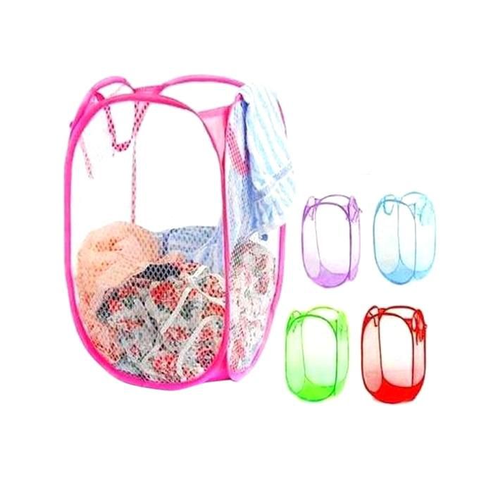 Foldable Pop Up Dirty Clothes Storage Baby Bag - Multi-color