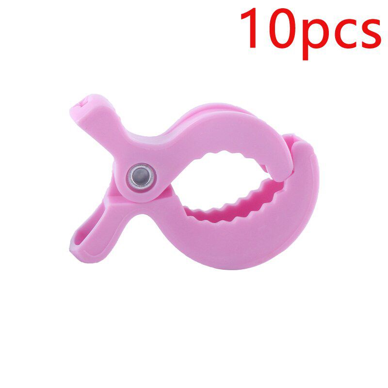 XCQGH 10PCS Baby Pacifier Clip Baby Anti-kick Blanket Multi-function Clip Baby Stroller Clip