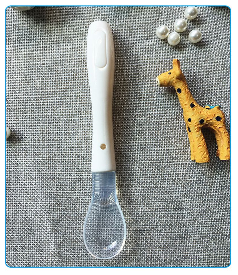 【BestGO】3PCS Ashtonbee BPA FREE Baby Infant ABS Spoons Deformable Elbow Extended Handle Feeding Training Weaning Tableware Soft Silicone Feeding Utensil Easy Use