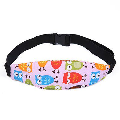 New Child Cart ty Seat Head Fixing ty Belt Strap Auxiliary Cotton Belt Pram Secure Strap Doze Band for Baby Protector