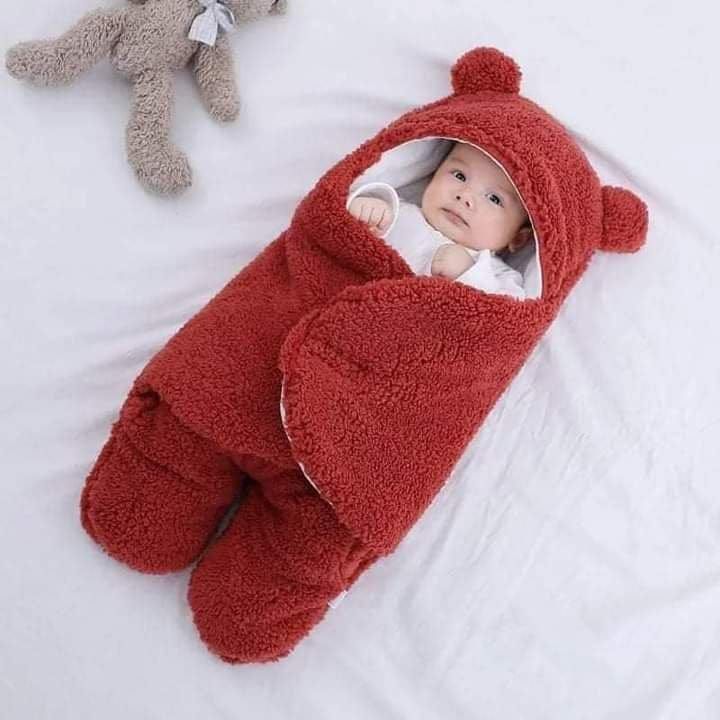 Baby Winter Size.0+5 manth Sleeping Blanket ( Turns into Baby Sleeping Bag) Blanket Gift for Baby Boys Girls- 1 PCS
