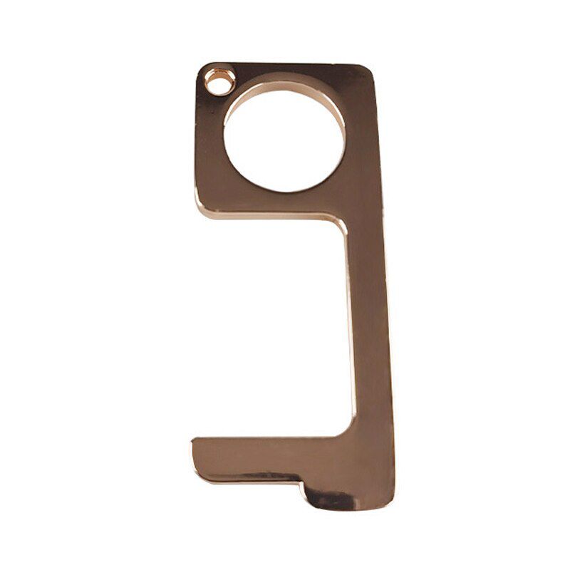 Portable Door Handles Contactless ty Door Opener ty Protection NO Touch Brass Key Opener Kits ty Door Opener