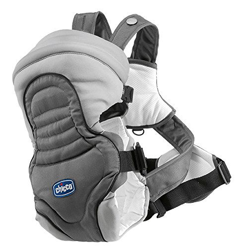 chicco soft dream baby carrier - ash and gray