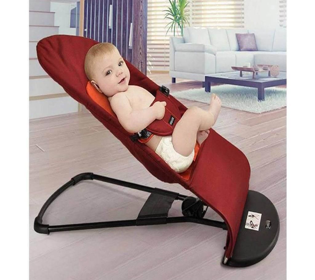 Foldable Soft Baby Balanced Rocking Bouncing Chair with Seat Safety