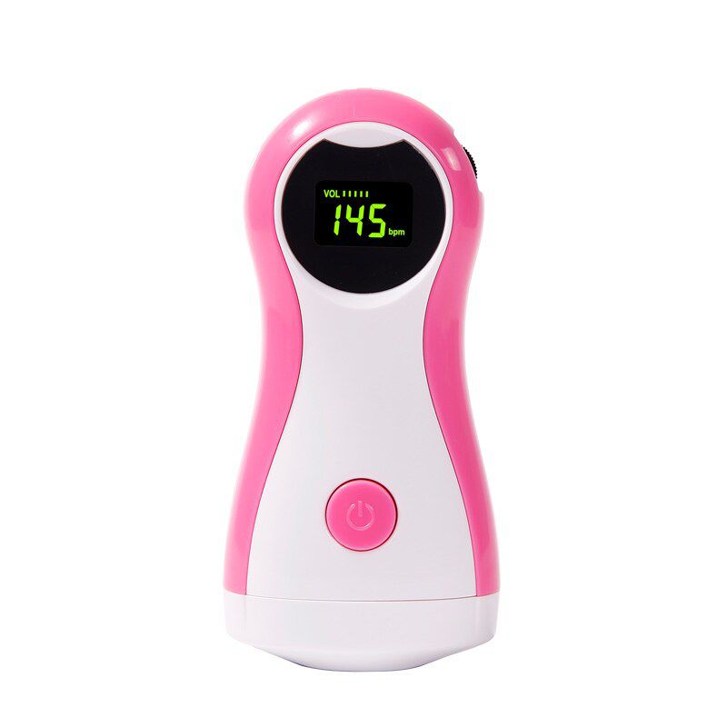 Yongrow Fetal Doppler Baby Monitor LCD Display Portable Baby Heart Rate Monitor With Earphone YK-90C For Pregnant Women