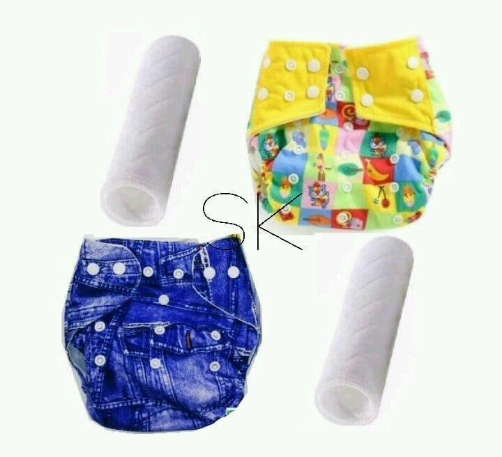 Washable Reusable Cloth Baby Diaper