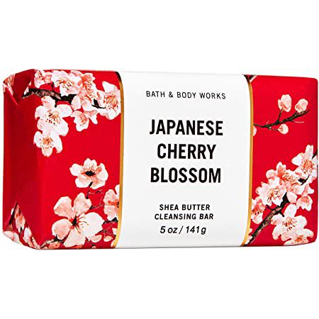 Original_USA made Bath & Body Works Japanese Cherry Blossom Butter Cleansing Bar 141gm
