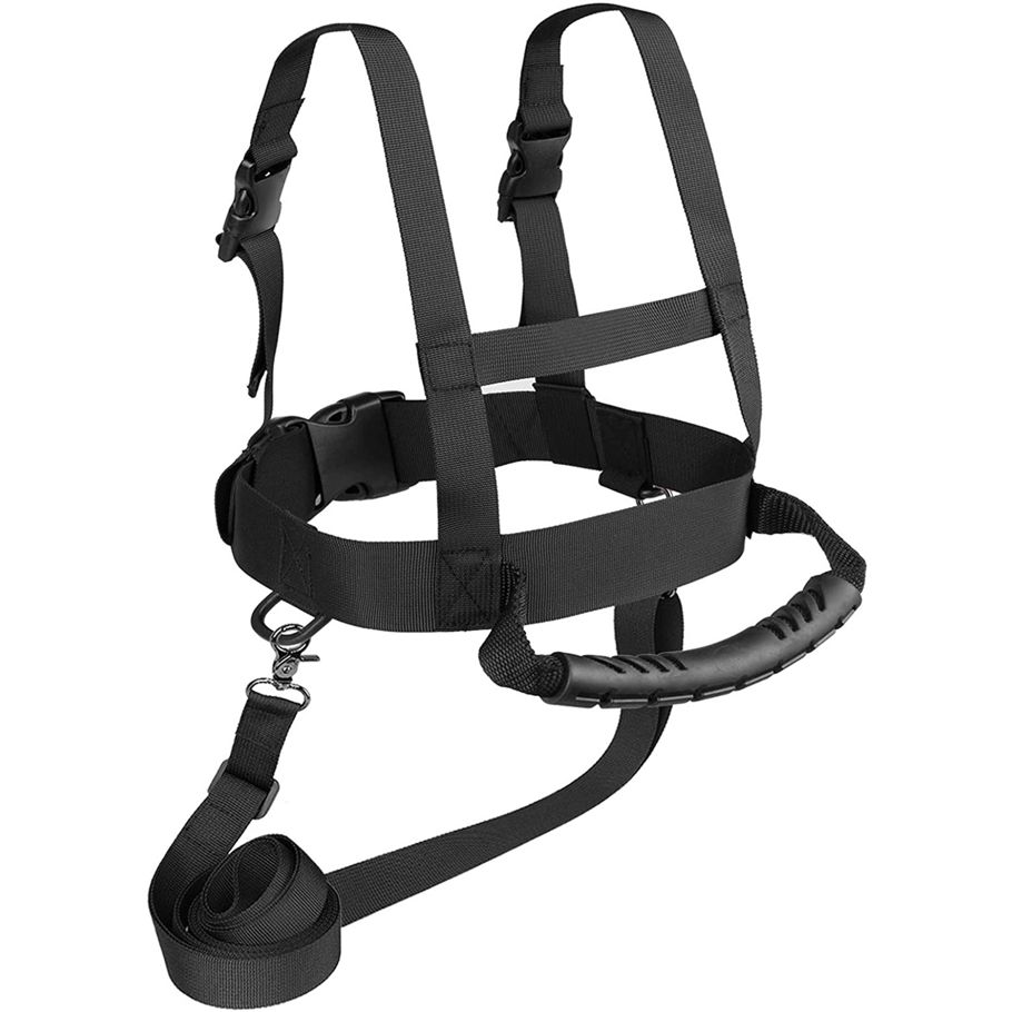 Skiing Safety Belt Durable Children Ski Shoulder Strap with Traction Rope