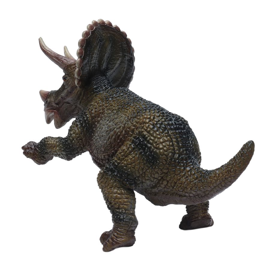 Plastic Dinosaur Toy Kids Triceratops Model Figurine Learning New