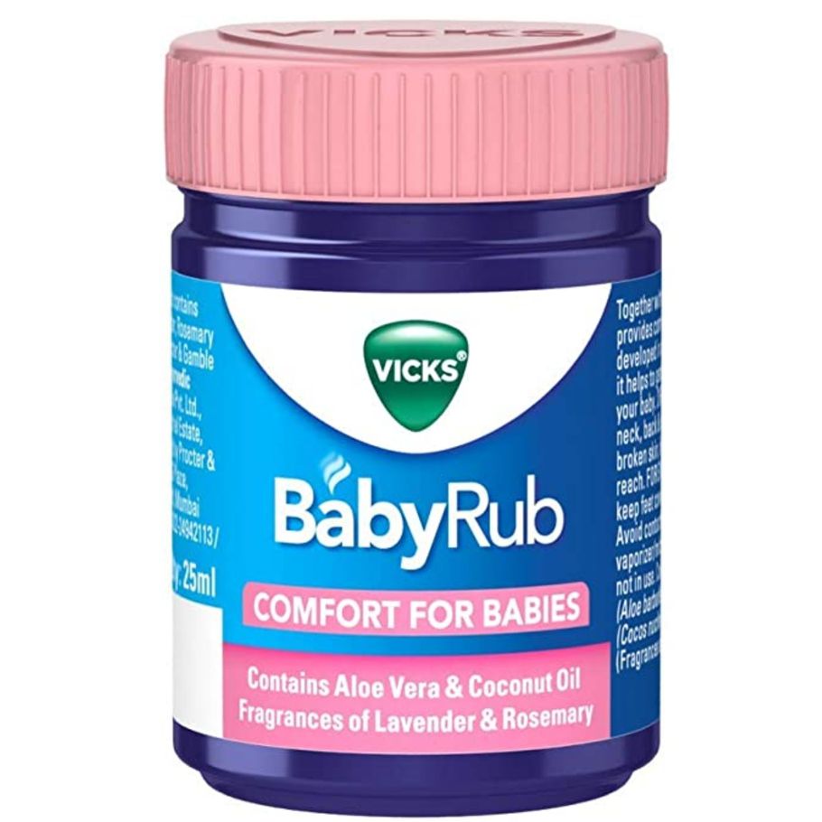 Vicks BabyRub Soothing Vapour Ointment for Babies 25ml