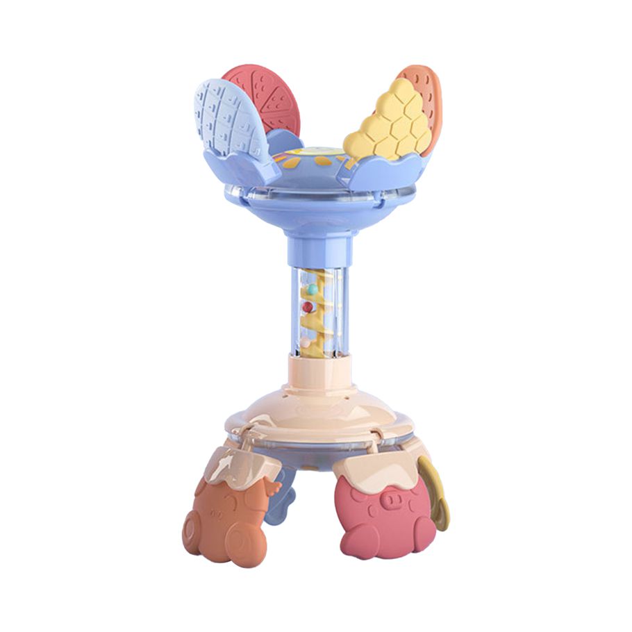 Childrenworld Baby Rattle Early Education Babies Grab Shaker Spin Rattle