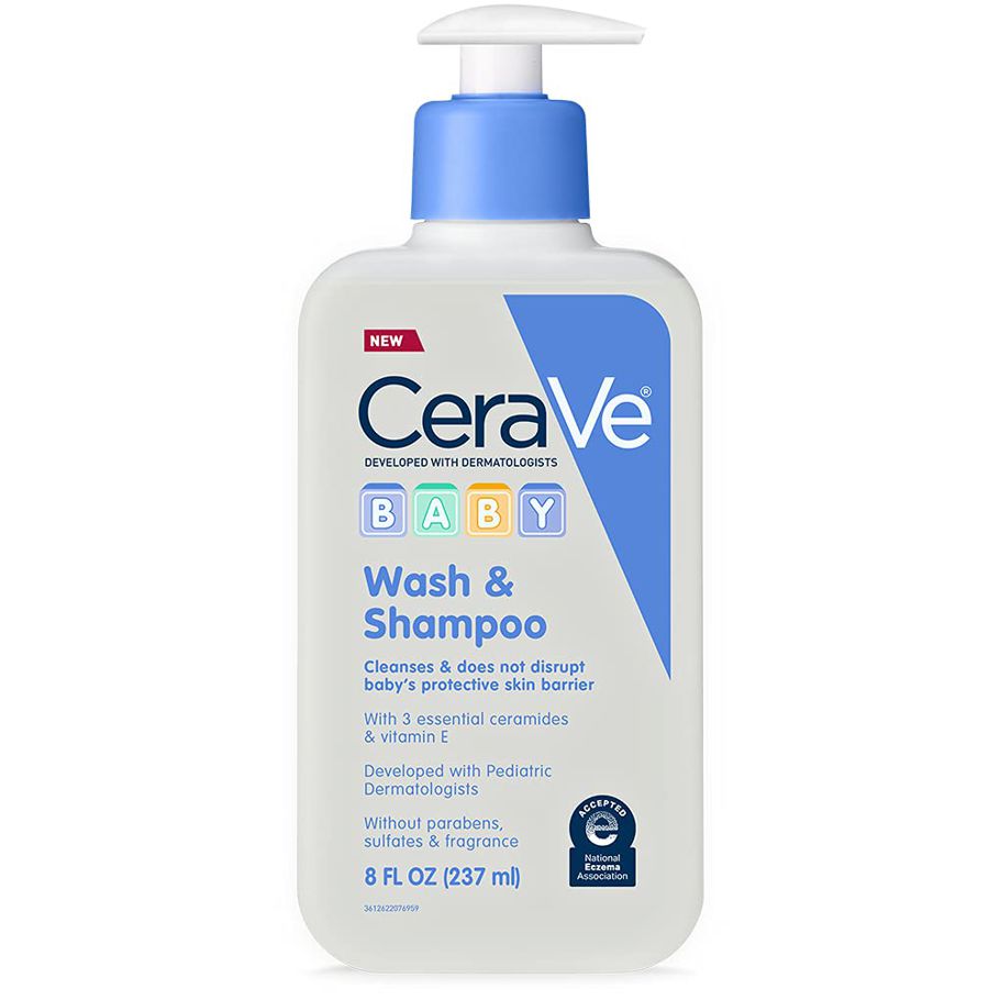 USA Made Cerave Baby Wash & Shampoo, 237ml