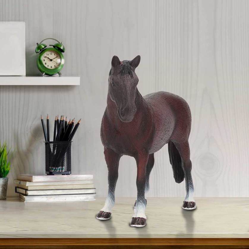 Simulation Solid Horse Figurine Plastic Animal Model Kid Children Educational Toys