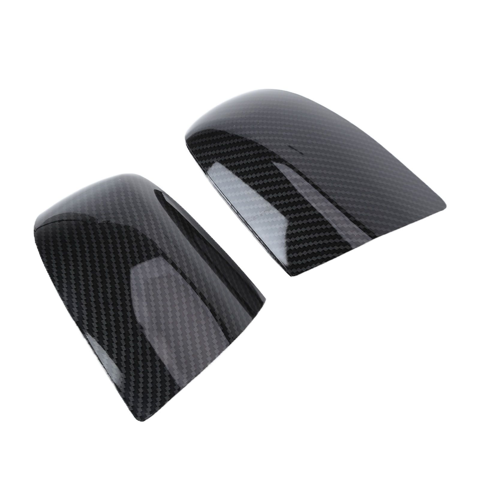 Pair Rearview Mirror Cover Carbon Fiber Style 1429849 For 2005‑2007