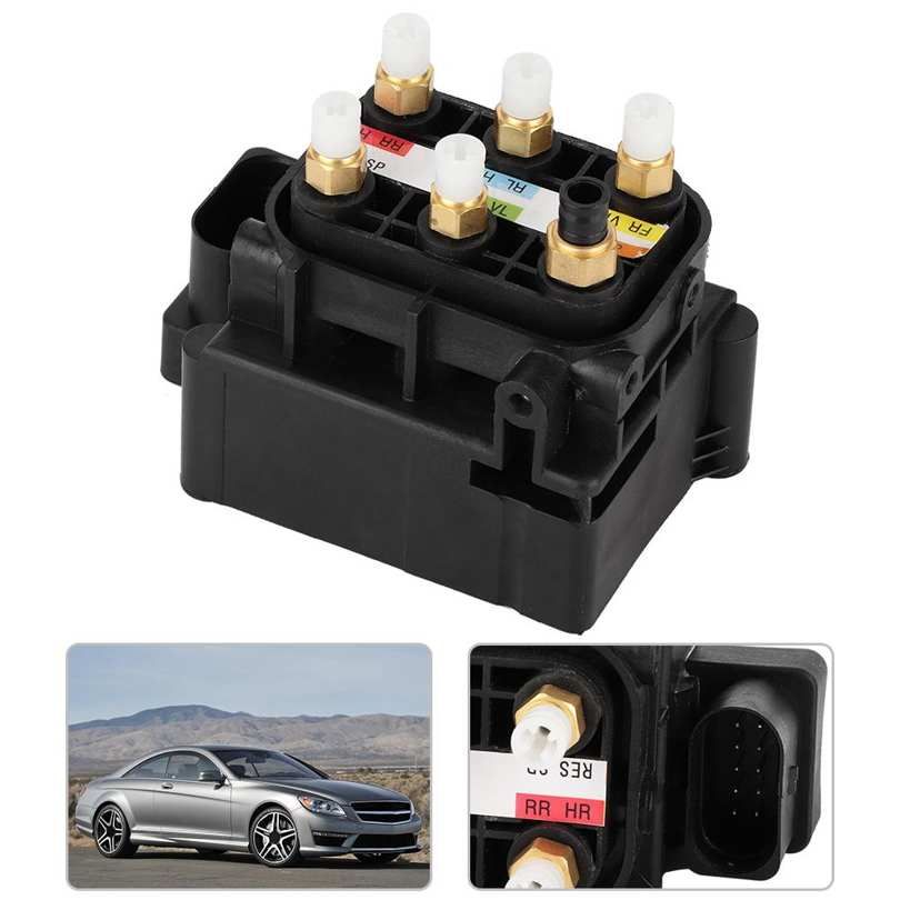 Air Suspension Valve Block A2123200358 For Mercedes-Benz CL /GL /M /R /S Class