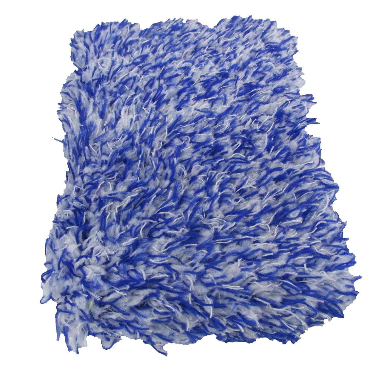 Practical Product Car Soft  Density Cleaning Super Soft Car Wash Cloth Microfiber Car Wash Towel Sponge Block Blue