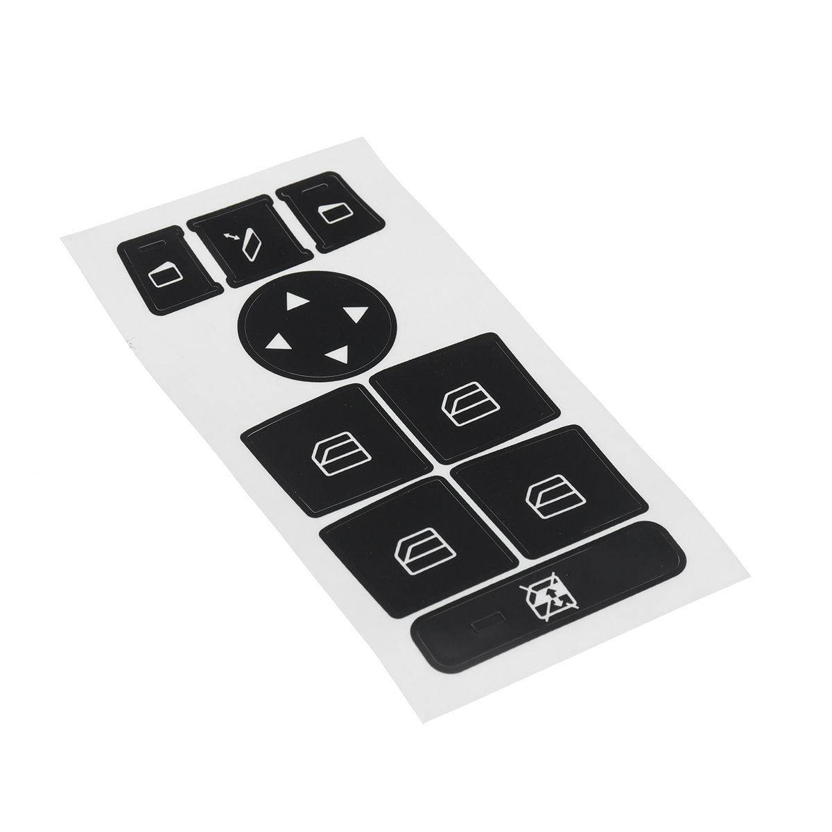 Speed living Window Switch Button Repair Sticker For For Mercedes W204 C180 C300 C350 07-14
