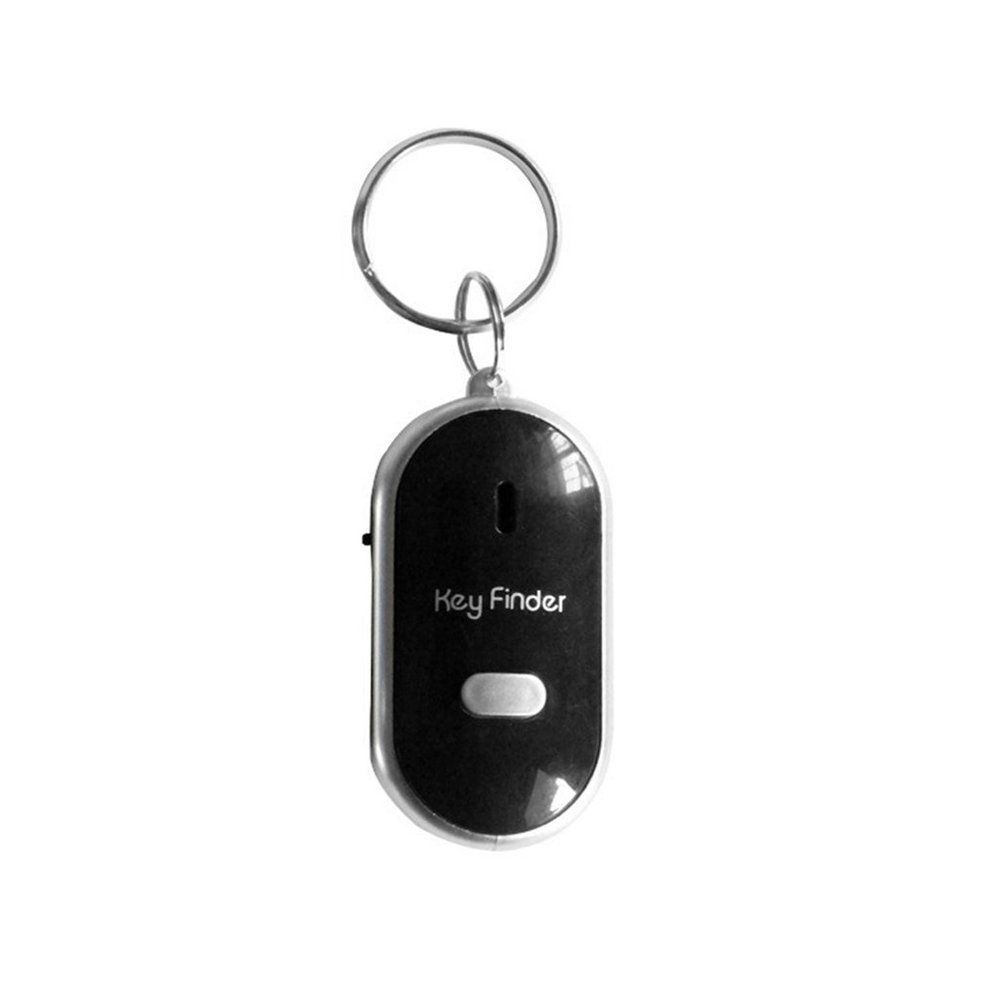 LED Whistle Key Finder Flashing Sound Alarm Anti-Lost Keyfinder Locator