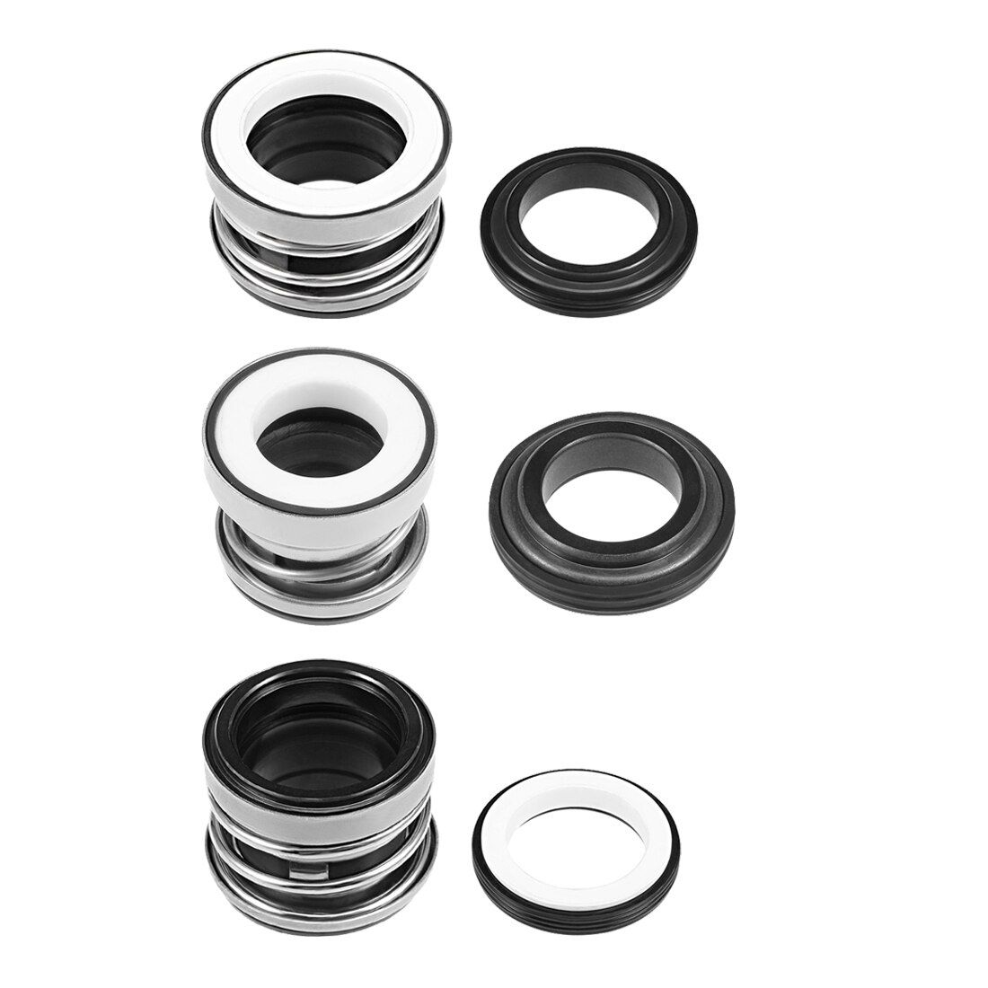 uxcell Mechanical Shaft Seal Replacement for Pool Spa Pump work in Water oil and other Weakly Corrosive Media Pumps 2pcs 104