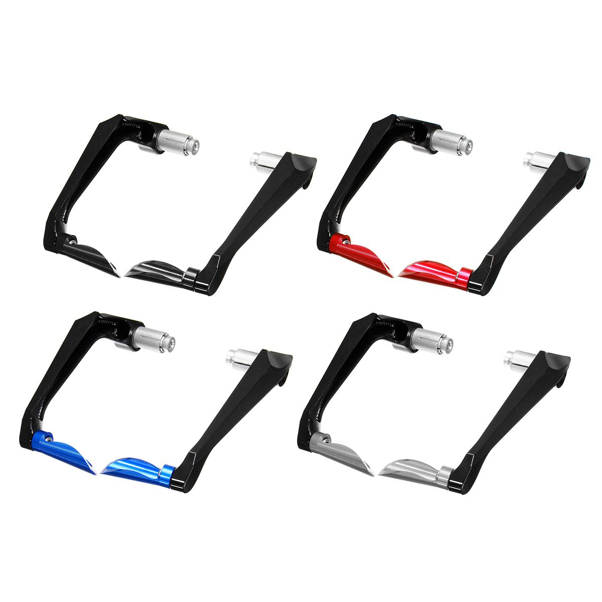 Universal CNC 7/8" 22mm 3D Handlebar Brake Clutch Lever Protective Guard Ends Protector