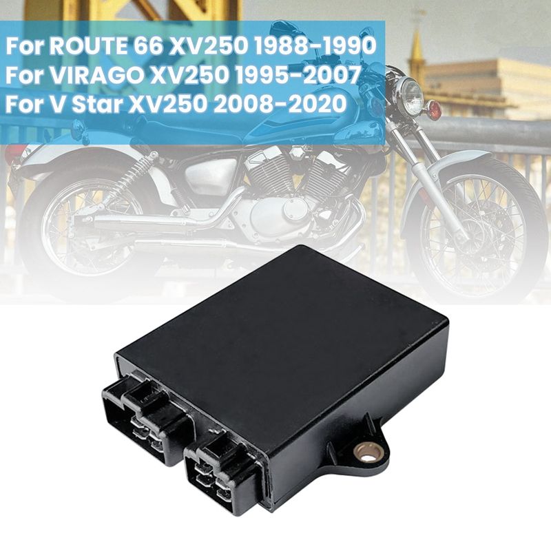 CDI Ignitor for Yamaha ROUTE 66 XV250 1988-1990 / VIRAGO XV250
