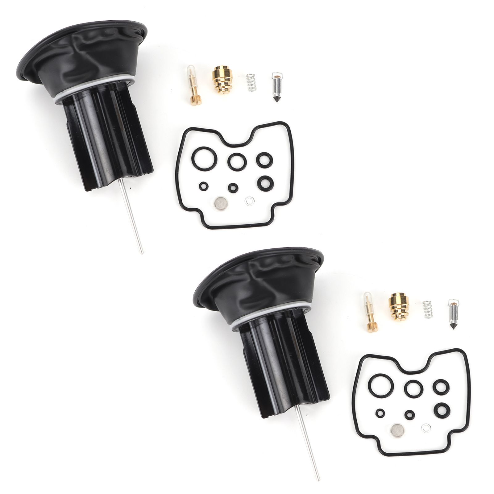 New 2 Sets Motorcycle Carburetor Repair Kit Rubber Metal Fit For GSF1200 /