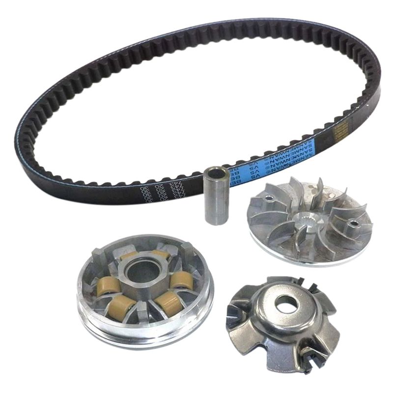 JAERBEE Motorcycle Engine Clutch Transmission Kit Front Belt for GY6 125Cc 150Cc Scooter Motorcycle ATV GO KART