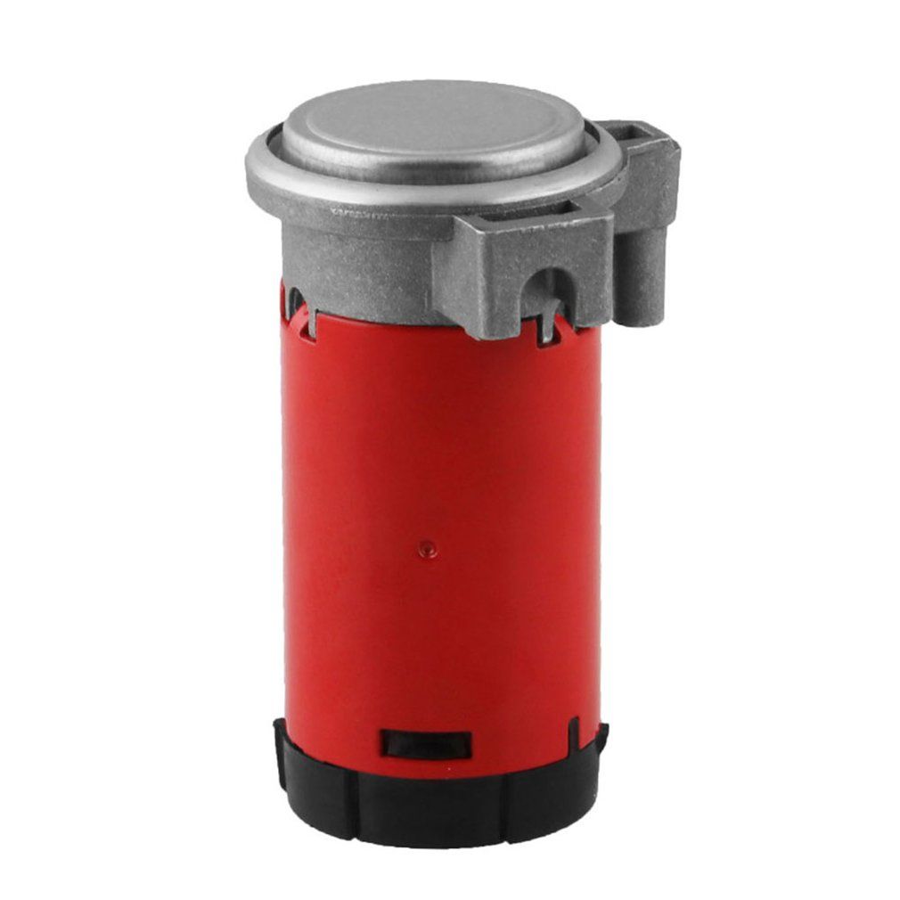 Portable 12V Air Compressor Speaker Air Pump Snail Horn Pump Compressor Red