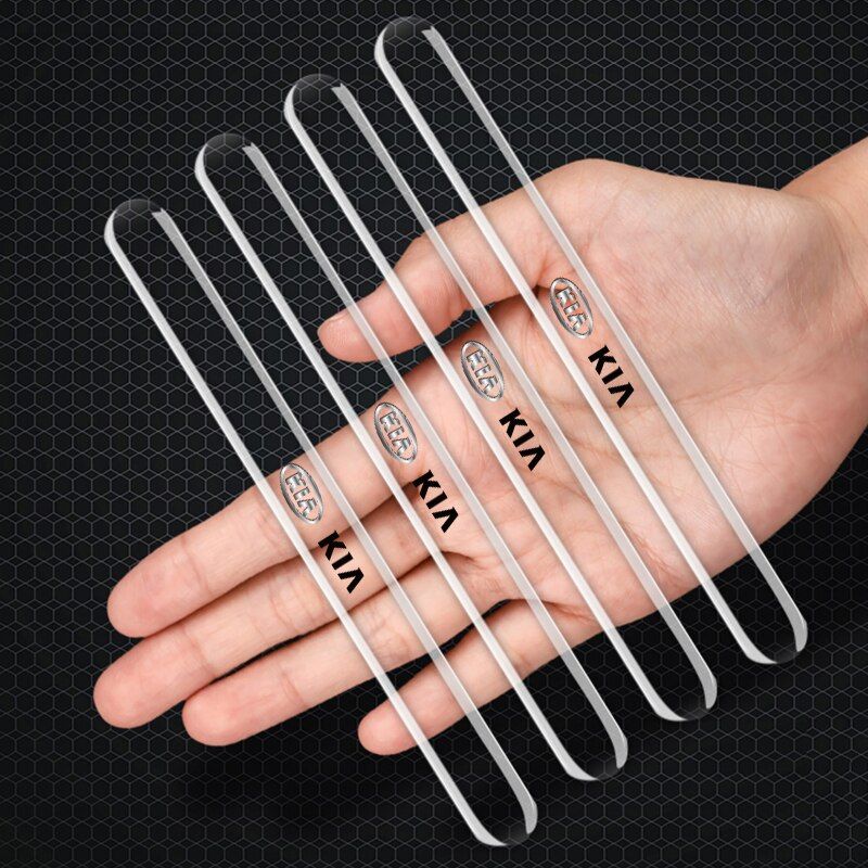 Car Door Side Edge Anti-collision Protector Sticker Strip Bumper For Kia Sportage Rio Soul Forte Optima Sorento