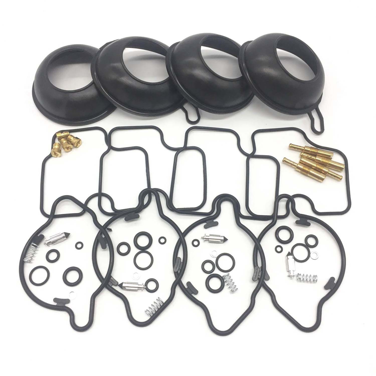 Harmony 4SET for Honda CBR600 F4 1999-2000 Carburetor Repair Kit Plunger Diaphragm Part