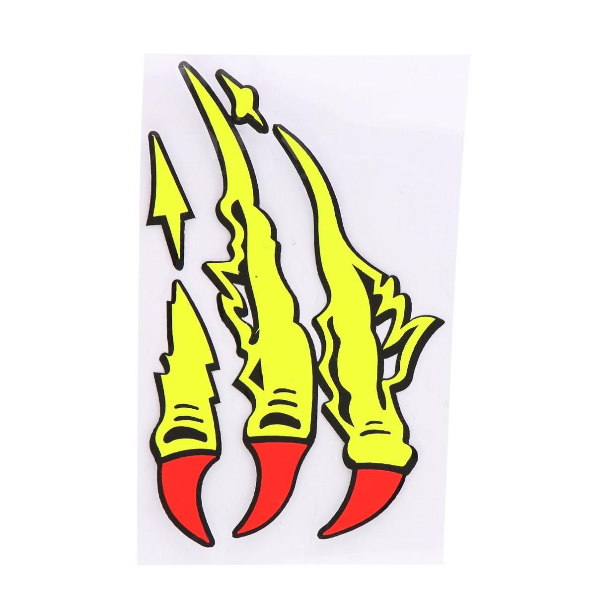 Nail Sticker Yellow