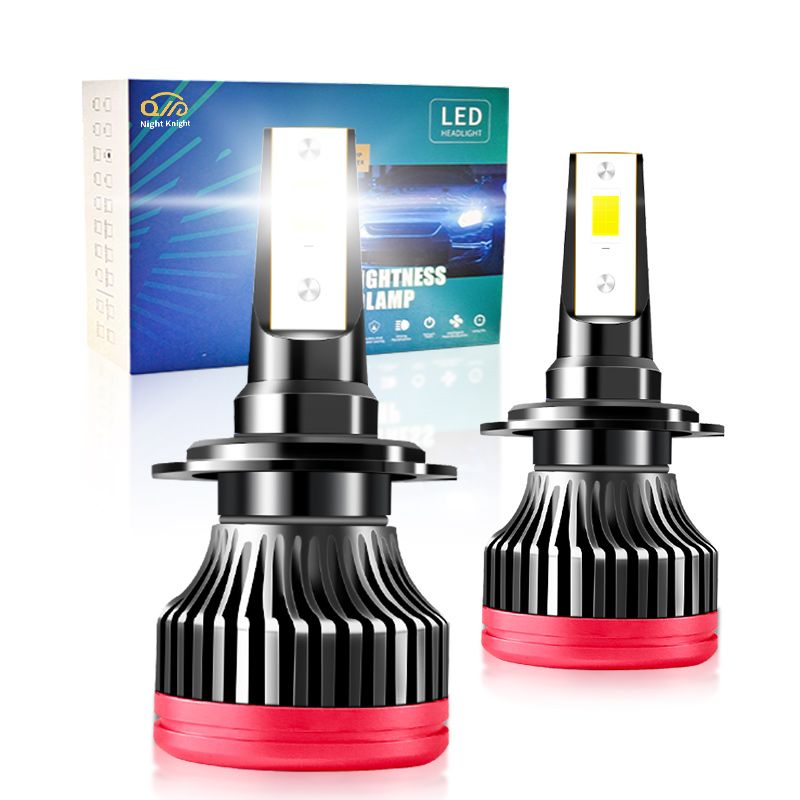 2pcs Car LED Haedlight H7 Canbus 130W 12000LM Laser Lens Head Light  Fog Lights  Led Car Lamps 12V